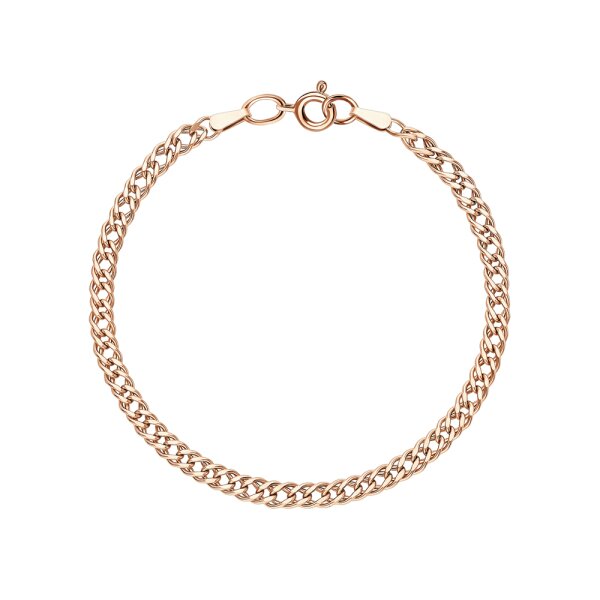 браслет ромб двойной пустотелый браслет ромб двойной пустотелый